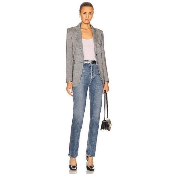 Goldsign High Rise Straight Leg Jeans Size 30 - Picture 14 of 14